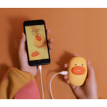 Techgear 孖潤腸二合一暖手充電寶 H-W-02YL (黃色) - 4000mAh、長效續航、Type-C充電